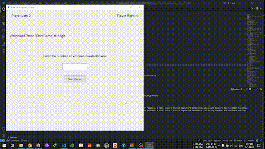Rock–Paper–Scissors Game Automation with YOLOv11